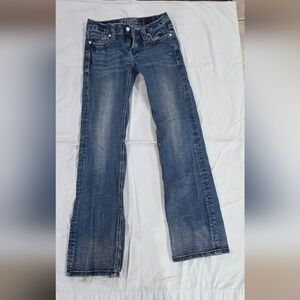 Rock & Roll  Blue Denim Riding Jeans